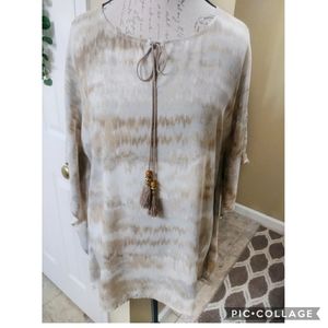 twiggy London Poncho Blouse Size M/L